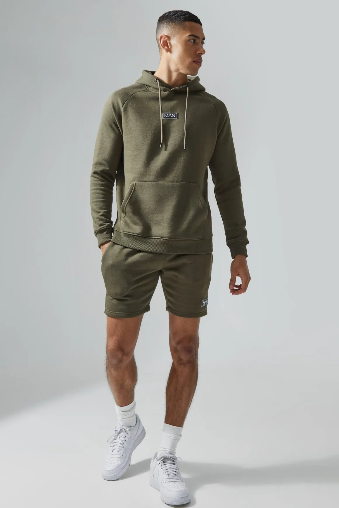 Ensemble Hoodie et Short de Training pour Homme Actif