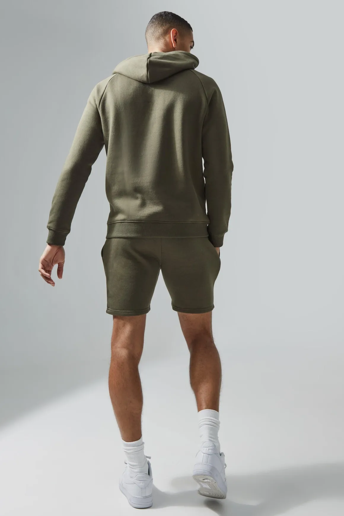 Ensemble Hoodie et Short de Training pour Homme Actif