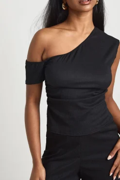 boohoo Ensemble Pantalon à Manches Torsadées Froncées Texture Froissée<Femme Ensembles