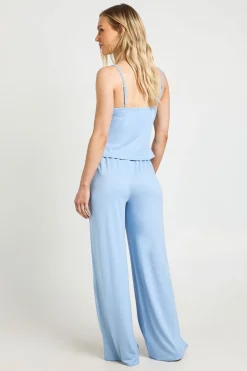 Ensemble Petite Caraco Et Pantalon À Détails Contrastés