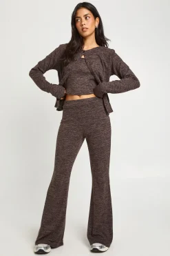 Ensemble 3 Pièces Gilet Côtelé Boutonné et Pantalon