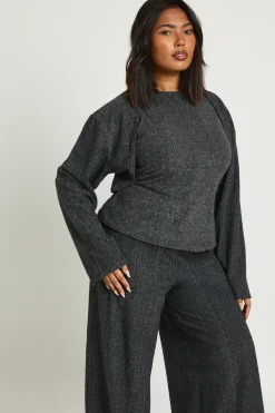 boohoo Ensemble 3 Pièces Grande Taille Boléro et Débardeur de Course<Femme Ensembles