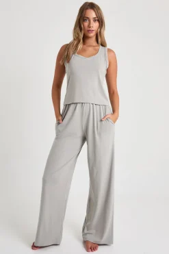 boohoo Ensemble Pyjama Débardeur Modal et Pantalon Large<Femme Pyjamas
