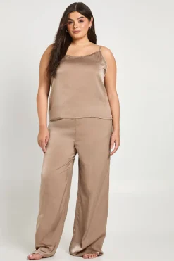 Ensemble Pyjama Grande Taille Débardeur Et Pantalon