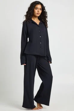 Ensemble Pyjama Haut À Manches Longues Et Pantalon Ultra Doux