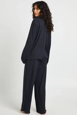 Ensemble Pyjama Haut À Manches Longues Et Pantalon Ultra Doux