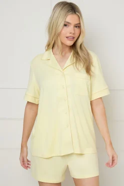Dorothy Perkins Ensemble Pyjama à Manches Courtes avec Passepoil<Femme Pyjamas