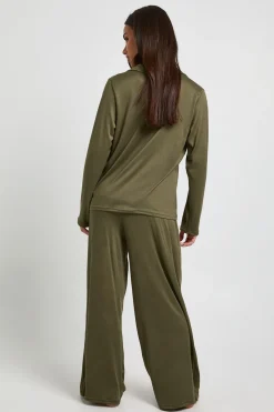 Ensemble pyjama Petite, chemise à manches longues et pantalon