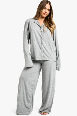 Ensemble Pyjama Petite Chemise À Manches Longues Et Pantalon