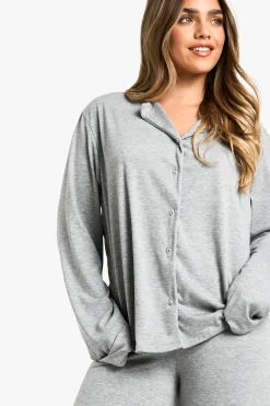 Ensemble Pyjama Petite Chemise À Manches Longues Et Pantalon