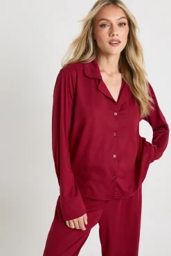 Ensemble Pyjama Petite Taille Chemise Boutonnée Et Pantalon Toucher Doux