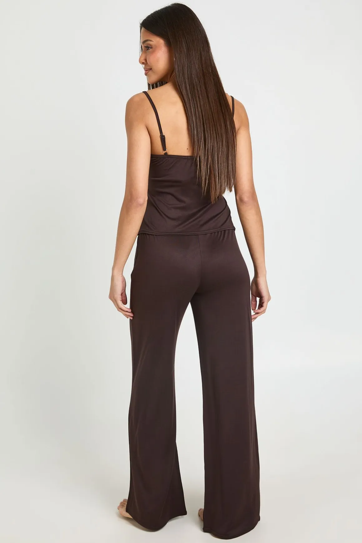Ensemble Pyjama Tall Caraco Et Pantalon À Contraste