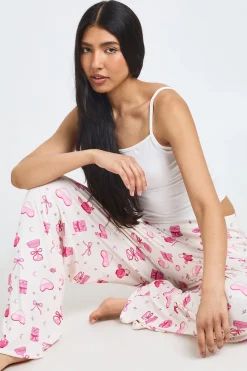 Ensemble Pyjama Tall Débardeur Et Pantalon Imprimé Martini Et Nœuds