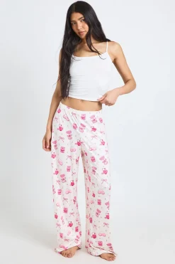 Ensemble Pyjama Tall Débardeur Et Pantalon Imprimé Martini Et Nœuds
