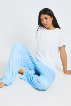 Ensemble Pyjama T-shirt Et Pantalon Grande Taille Imprimé Martini Et Nœuds
