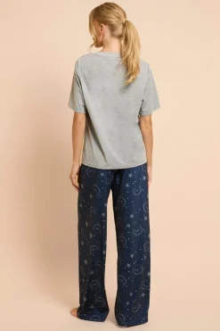 Ensemble Pyjama T-shirt Imprimé Et Pantalon