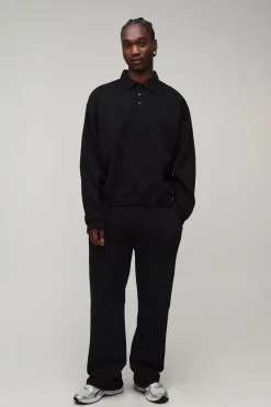 Ensemble Rugby Oversized Boxy Et Jogger Jambe Droite Tall