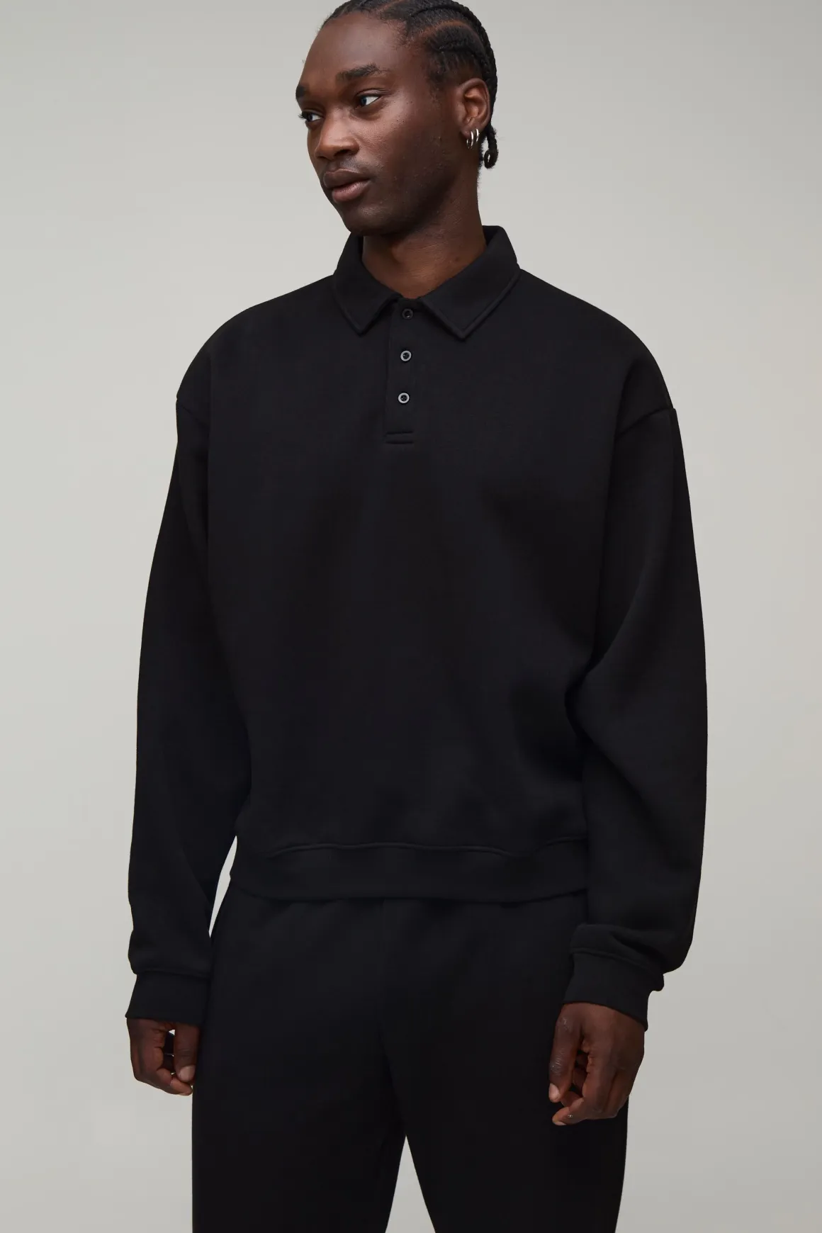 Ensemble Rugby Oversized Boxy Et Jogger Jambe Droite Tall