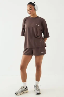 Ensemble Short Et T-shirt Henley Ultra-doux Dsgn Studio