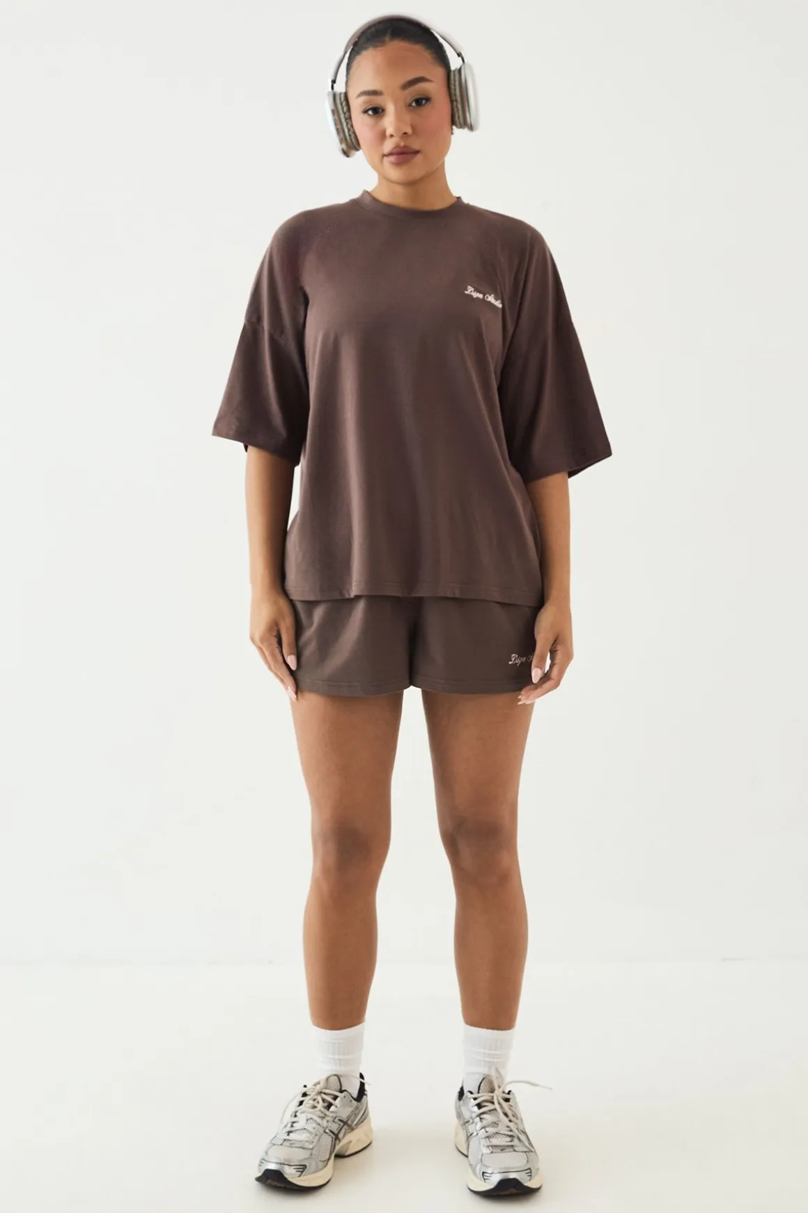 Ensemble Short Et T-shirt Henley Ultra-doux Dsgn Studio