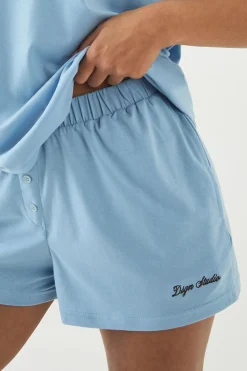 Ensemble Short Supersoft À Boutons Henley Lounge Dsgn Studio
