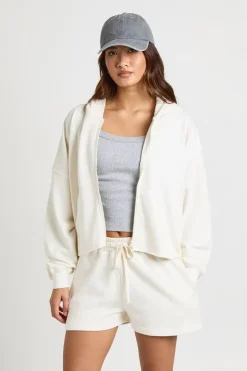 boohoo Ensemble Survêtement Court Effet Délavé À Ourlets Bruts<Femme Survêtements|Survêtements
