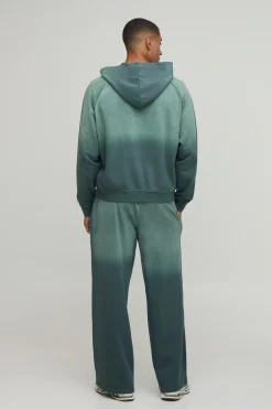 boohooMAN Ensemble Survêtement Gaufré Oversize À Casynthétiqueche Spray Avec Doublure Gaufrée Et Pantalon Large<Homme Survêtements