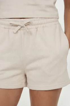 boohoo Ensemble Survêtement Haut À Manches Courtes Et Short Molleton<Femme Survêtements|Survêtements