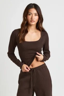 Ensemble Survêtement Haut Manches Longues Col Rond Et Pantalon Jogger Droit