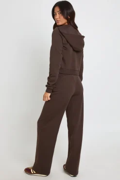 Ensemble Survêtement Loopback Coupe Ajustée Sweat À Casynthétiqueche Zippé Et Jogging Droit