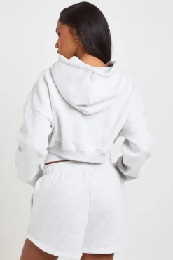 Ensemble Survêtement Sweat À Casynthétiqueche Zippé Et Short Henley