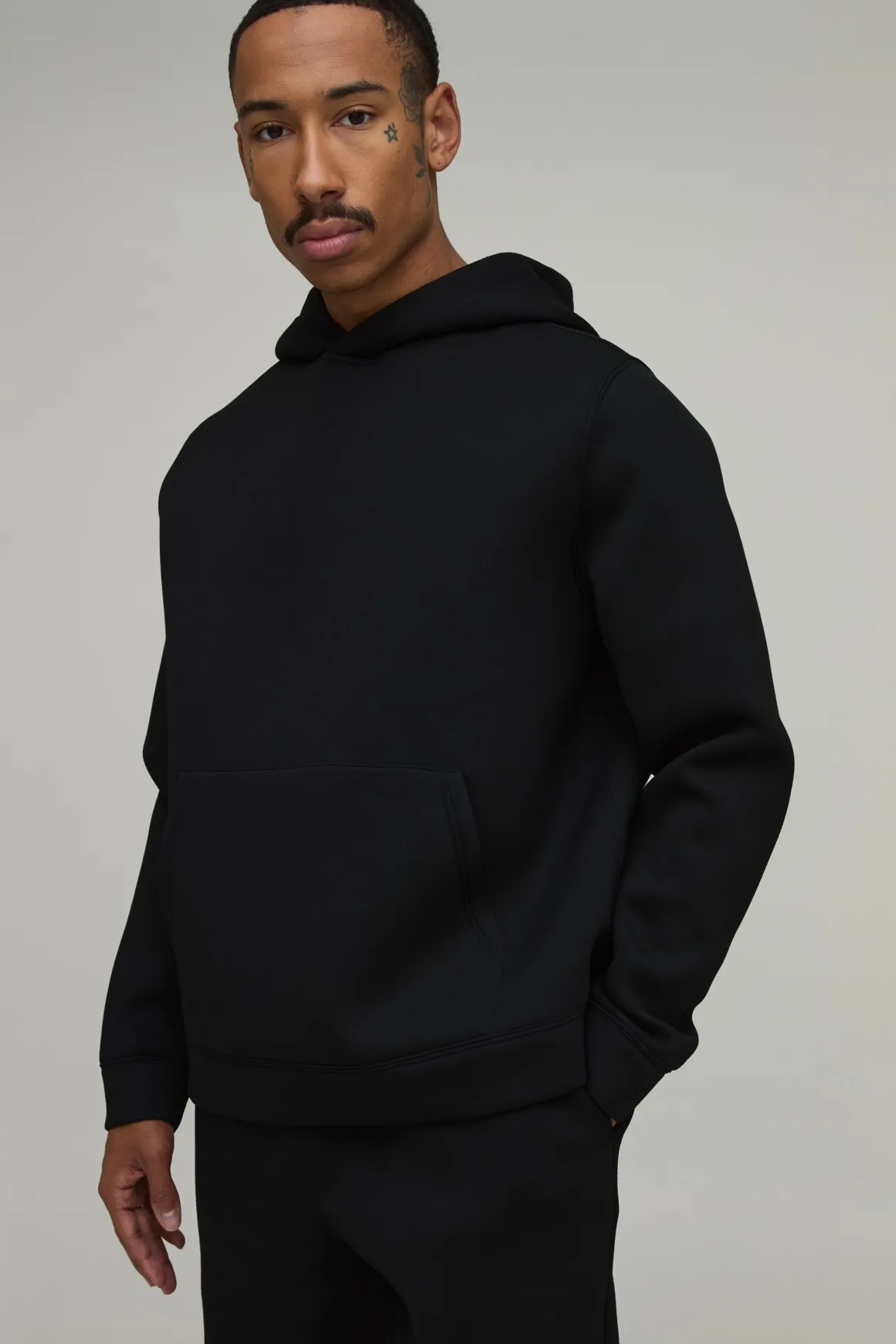 Ensemble Survêtement Sweat À Casynthétiqueche Scuba Coupe Regular Et Pantalon Slim