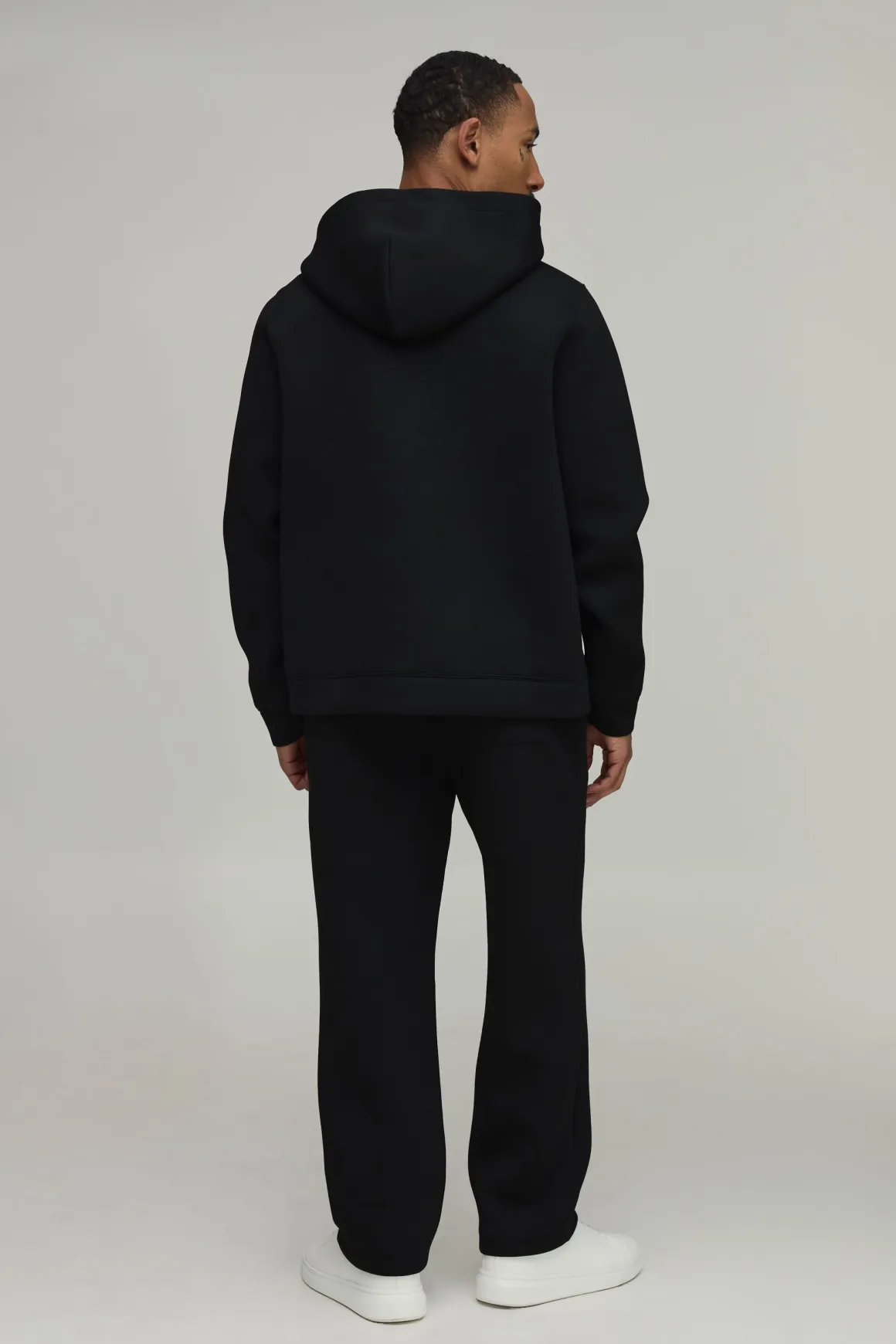 Ensemble Survêtement Sweat À Casynthétiqueche Scuba Coupe Regular Et Pantalon Slim