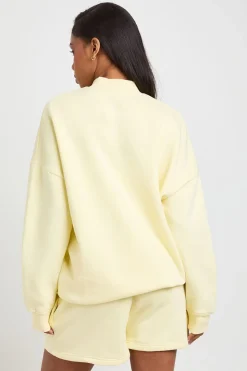 Ensemble Survêtement Sweat Détail Encolure Et Short