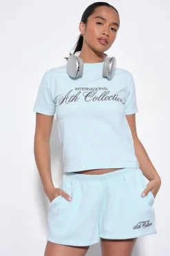 Ensemble Survêtement T-shirt Court Brodé Ath Collective
