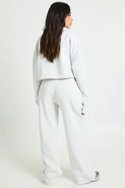 Ensemble Survêtement Veste Bomber Courte et Jogging Ajusté