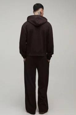 Ensemble Sweat À Casynthétiqueche Henley Oversize Ample Et Jogger Large Tall