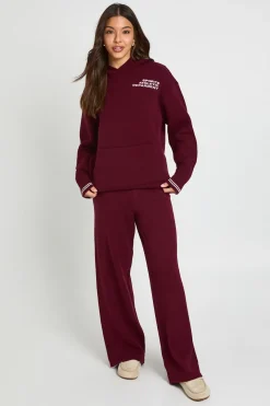 boohoo Ensemble Sweat À Casynthétiqueche Et Pantalon Oversize En Maille Club Département Athlétique Sports<Femme Pulls Et Gilets|Toutes Les Mailles