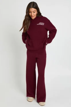 boohoo Ensemble Sweat À Casynthétiqueche Et Pantalon Oversize En Maille Club Département Athlétique Sports<Femme Pulls Et Gilets|Toutes Les Mailles