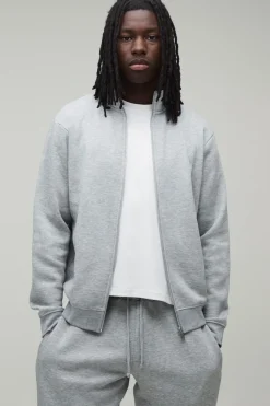 Ensemble Sweat À Col Entonnoir Zippé Et Jogging Jambe Droite Coupe Regular