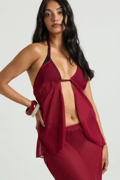 boohoo Ensemble Top Licou Et Jupe Longue<Femme Ensembles|Tenues De Plage
