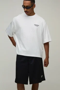Ensemble T-shirt Ample Oversize Édition Limitée & Short En Mesh