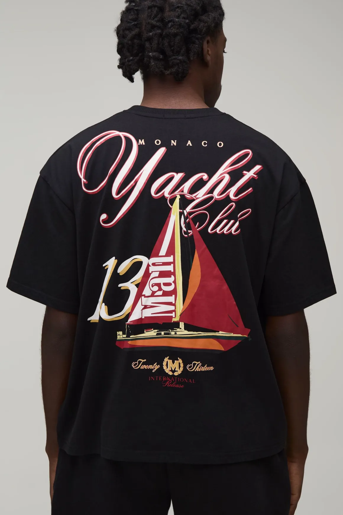 Ensemble T-shirt Ample Yacht Club Oversize & Short Ample En Jersey