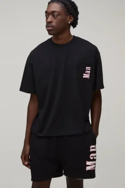 Ensemble T-shirt Ample Yacht Club Oversize & Short Ample En Jersey