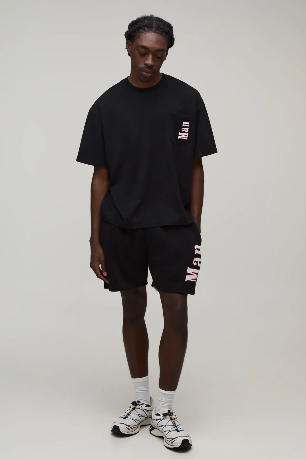 Ensemble T-shirt Ample Yacht Club Oversize & Short Ample En Jersey