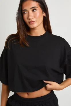 Ensemble T-shirt Court Ample Et Pantalon De Jogging