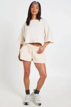 Ensemble T-shirt Court Boxy Et Short Petite