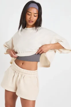 Ensemble T-shirt Court Boxy Et Short Petite