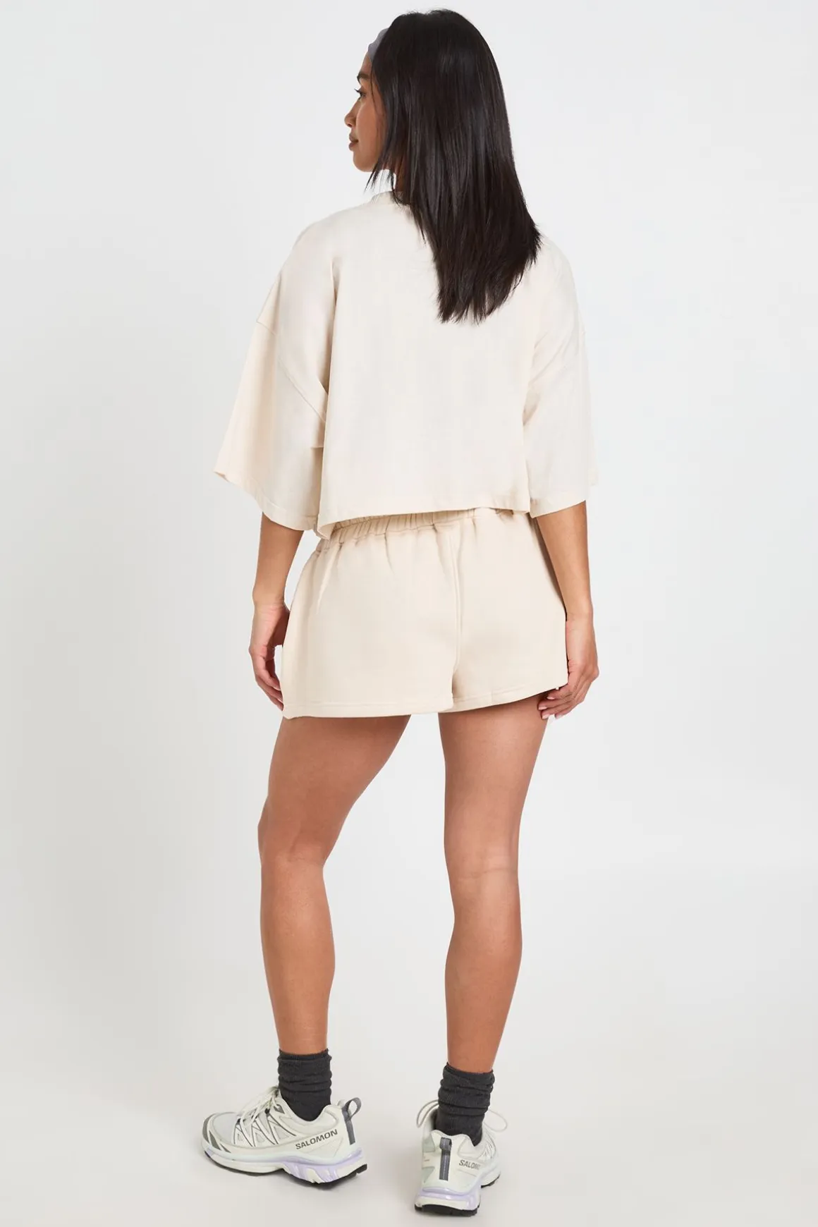 Ensemble T-shirt Court Boxy Et Short Petite