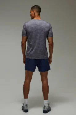 boohooMAN Ensemble T-shirt Et Short Camouflage Géométrique Actif Pour Homme<Femme Tout Afficher|Tout Afficher Activewear